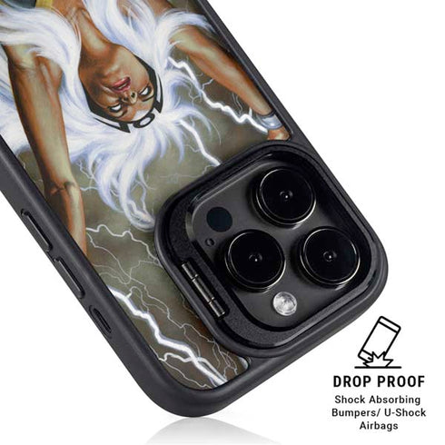Marvel X-Men Storm by Joe Jusko iPhone 16 Pro Kickstand Case